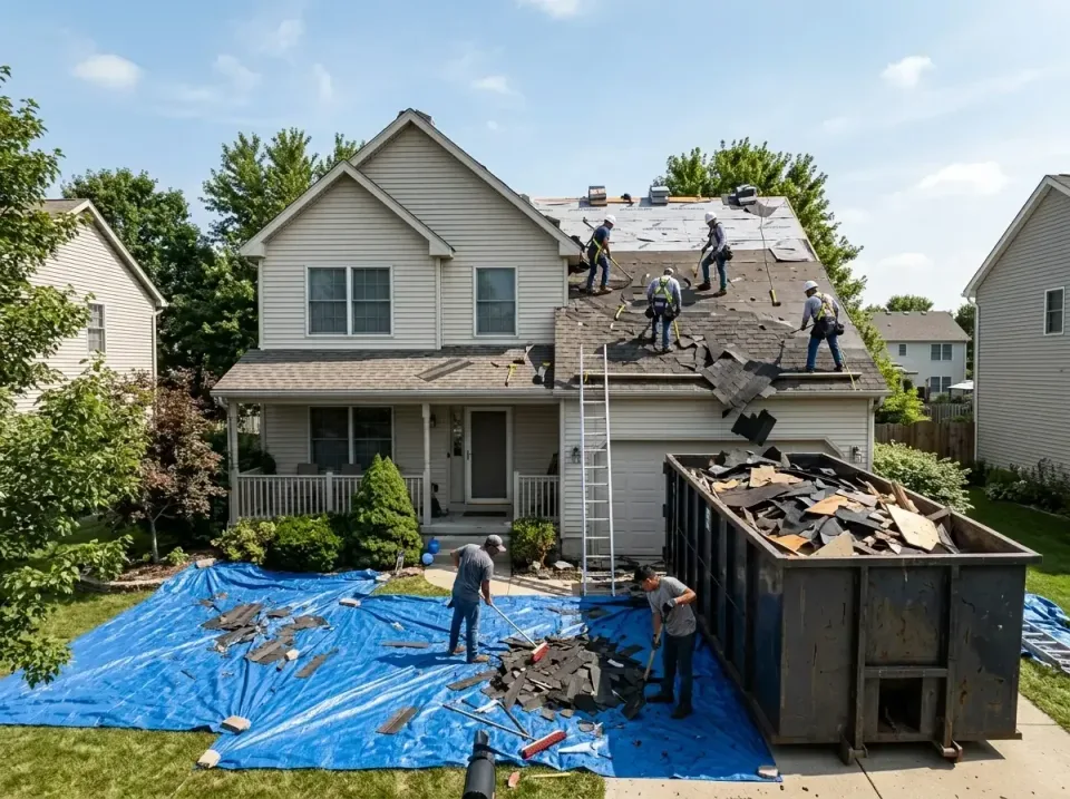 roof-replacement-debris-remova-004 — frequently asked questions, Cheapest Dumpster Rentals in Houma, LA